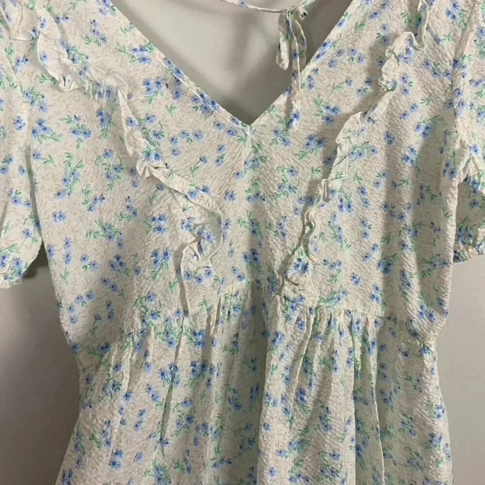 Nasty Gal Floral Mini Cottage Core Dress - Picture 10 of 12
